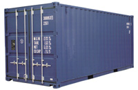 sea cargo container